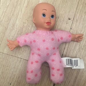 Pink Baby Doll with Stars